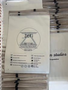 مصنفر بيج غامق مخصص ، كيس بلاستيك ، حقيبة سحاب مخصصة - Product Image 6