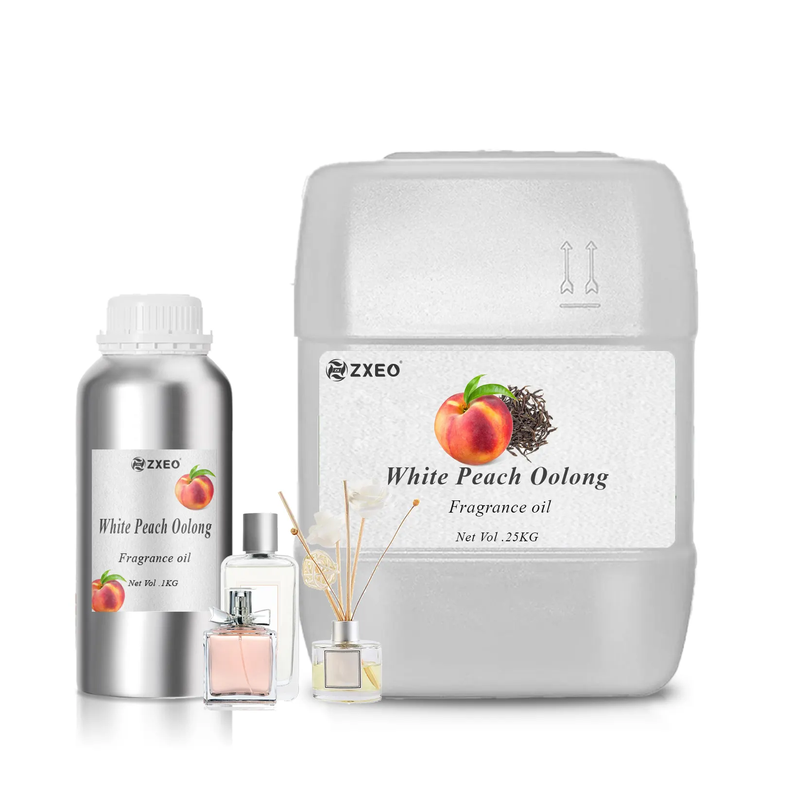 White Peach Oolong Aroma Parfum de marque Parfum Essence Huile Vente en gros pour Design Bougie Aroma Hommes et Femmes Personnalisation