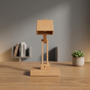 La lampe Bristol en bois moderne allie un design élégant à une éclairage fonctionnel, améliorant ainsi l'ambiance de toute pièce avec une lumière chaude et apaisante. - Product Image 3