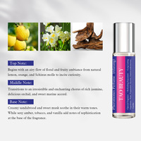 Parfum portable en roll-on pour hommes et femmes, senteur florale longue durée, brume corporelle moderne et luxueuse pour usage quotidien