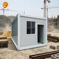 Maison préfabriquée à bas coût, bureau mobile, conteneur démontable étanche à montage rapide pour chantier de construction
