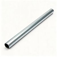 Tuyaux en acier galvanisé de 6 pouces, poteaux de clôture ronds en métal galvanisé