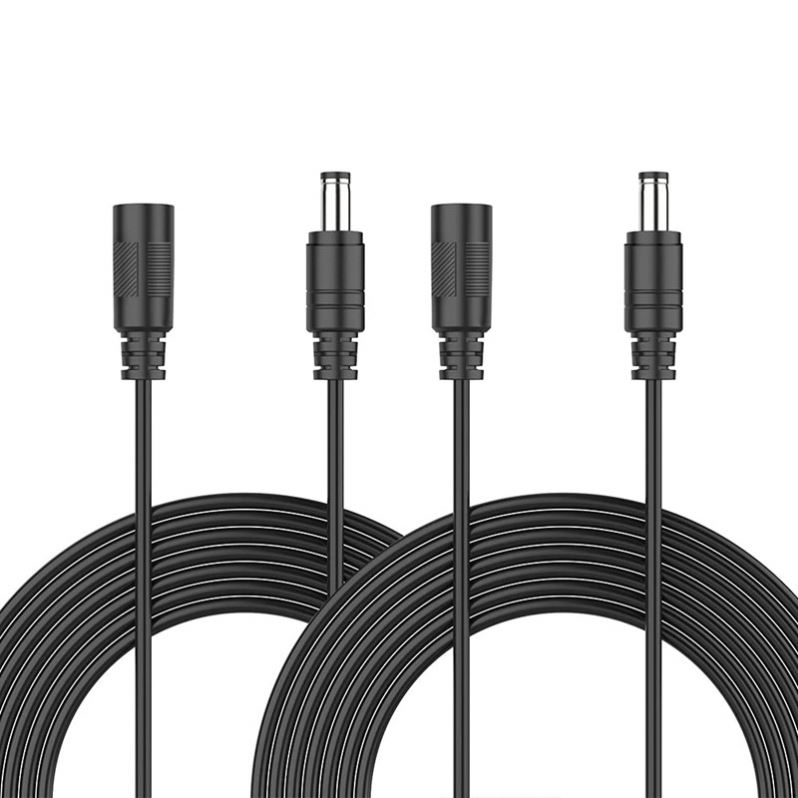 Удлинительный кабель постоянного тока, 1 м, 2 м, 3 м, 5 м, 10 м, 20 м, 2,1 мм x 5,5 мм, разъем «Мама-папа» для адаптера питания 12 В, шнур для камеры видеонаблюдения, Светодиодная лента 5521