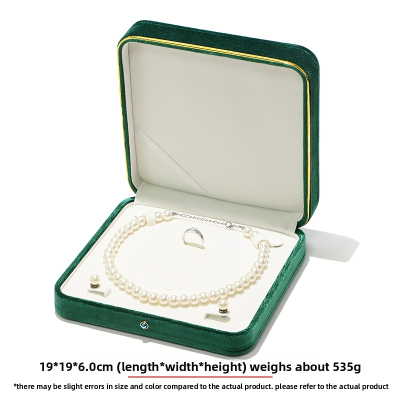 Green gift box19*19*6CM