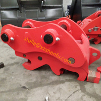 Attache pour excavatrice 30T Attache rapide pour excavatrice pour verrous hydrauliques doubles Attache rapide