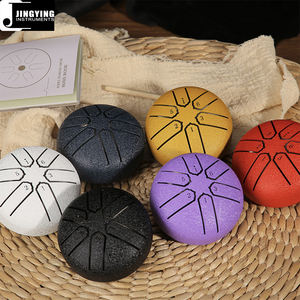 Jingying 2026 – Vente en gros usine – Tambour à langue universel mini en acier au carbone de 3 pouces à 6 notes – Instruments de percussion - Product Image 2