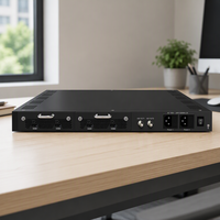 Encodeur vidéo à 4 canaux d'entrée HD SDI, livraison simultanée ASI IP pour transmission multipath