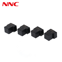 Relais de démarrage de moteur numérique NNC Miniature PCB NEC NNC67E (T90) 12VDC 4 broches SPDT Électromagnétique scellé 30A Basse consommation Noir