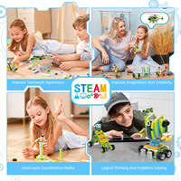 Makerzoid Robot Inteligente Maestro Edad 8 + Premium Control Remoto STEM Robótica Kit Niños Codificación Juguete Robot Codificación Juguete