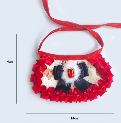 Rouge riche en diamants fabriqué à la main