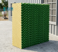 Coussin de refroidissement évaporatif en papier 7090 assemblé pour serre et poulailler