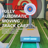 Simulateur de tir à l'arc électronique Yulong pour salle d'arcade, machine de jeu sportive d'intérieur avec distance de tir réglable
