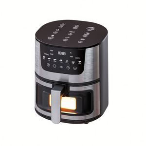 Friteuse à air chaud sans huile en acier inoxydable 4,5L 6L 8L, la meilleure selon Consumer Reports, comme la friteuse à air sans huile, Freidora De Aire - Product Image 6