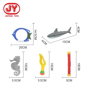 2022 Sommer-Tauchspielzeug: Fisch-Tauchringe und Plastik-Hai-Torpedos für Kinder – Schwimmbad-Tauchspiel - Product Image 3