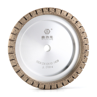 Roue de meulage diamantée Factor Price, durable, pour le meulage du verre, pour machine à double fonction de bordage du verre