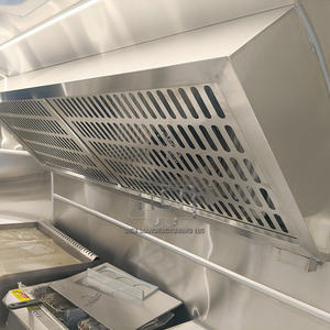 Carrito de perritos calientes y remolque de café, equipo de cocina completo, camión de comida móvil hecho a mano en China, fibra de vidrio y aluminio duraderos - Product Image 5