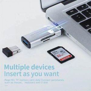 Lecteur de carte <span class=keywords><strong>USB</strong></span> a 4 en 1 Lecteur de carte mémoire <span class=keywords><strong>USB</strong></span> 3.0 OTG Mini SD Adaptateur de lecture pour MacBook Tablet Mobile Phone - Product Image 6