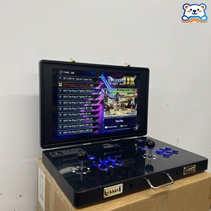 Nouvelle machine d'arcade rétro améliorée avec écran HD de 21 pouces, <span class=keywords><strong>8000</strong></span> jeux, <span class=keywords><strong>Pandora</strong></span> Box DX, console de jeu vidéo professionnelle pour deux joueurs à domicile - Product Image 6