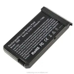 Replacement laptop battery for Dell Inspiron 1000 1200 2200 Latitude 110L PP10S 312-0292 W5543 P5413