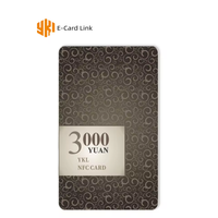 Vente en gros de carte à puce PVC blanche de haute qualité 125kzh imprimable NFC RFID accès porte d'hôtel Mini étiquette caractéristique pour le paiement