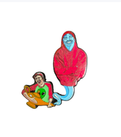 Pin Enamel Keras Desain Gadis Anime Berbunga, Lapisan Emas Rose, Kerajinan Logam, Logo Kustom, Badge Kerah, Produsen Grosir
