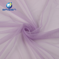 Vente en gros Robe longue en soie douce pour femme violet et polyester pour mariage, tissu en tulle pour voile de mariée