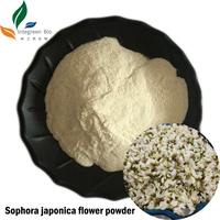 Poudre de fleurs de Sophora japonica naturelle / Poudre de Flos Sophorae Qualité alimentaire/cosmétique Colorants/Pigment