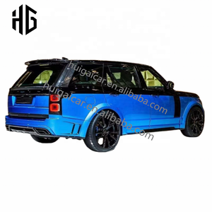 Aggiornamento a 2014-2022 Evoque stile Mansori Full Wide Body Kit per paraurti auto minigonne laterali esterne - Product Image 3