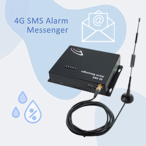 <b>Temperature</b> Humidity 4G SMS Monitor with Sd Card Slot Sms Broadcast Machine Smart Home Alarms Security System - Product Image 1