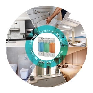 Khách sạn cung cấp dính chai khách sạn phòng tắm ba phần dầu gội đầu và xà phòng Dispenser - Product Image 4