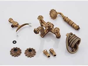 <span class=keywords><strong>Robinet</strong></span> de baignoire douche en laiton, <span class=keywords><strong>robinet</strong></span> <span class=keywords><strong>mural</strong></span> de la baignoire-douche mitigeur de douche en laiton, baignoire de <span class=keywords><strong>cuisine</strong></span> en bronze antique, <span class=keywords><strong>robinet</strong></span> de <span class=keywords><strong>cuisine</strong></span> <span class=keywords><strong>avec</strong></span> <span class=keywords><strong>douchette</strong></span> de téléphone - Product Image 6