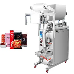 Factory direct salesMultifunctionliquid packing machineSauce Pouch Packing MachinePacking weight 1-50g, speed 8-16 pieces/MIN