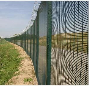 Malla de Alambre Soldada de Seguridad Antiescalada Metálica 358, Panel de Cerca de Alta Resistencia para Perímetros de Aeropuertos y Prisiones, Valla Antirrobo - Product Image 2