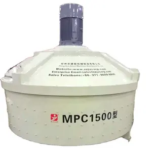 Mezclador de hormigón planetario de eje Vertical, 1500 litros, MPC2250/1500, a la venta