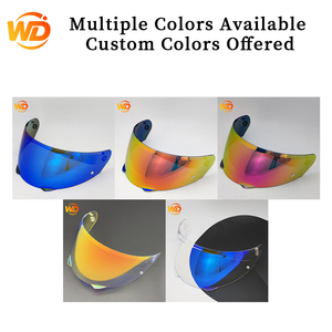 Visière photochromique auto-tintée pour casques HJ-33 & I90 – Protection solaire jour et nuit, lentille moto UV <span class=keywords><strong>Iridium</strong></span> PC & coque en fibre de verre – Nouveauté - Product Image 6