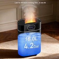 Appareils électroménagers intelligents, humidificateur ultrasonique à brume froide et chaude de grande capacité, humidificateur commercial
