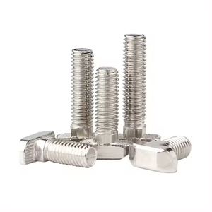 OEM ODM Customized Grade 4.8 8.8 10.9 Stainless Steel <strong>T</strong> Slot <strong>Bolt</strong> M3 M4 M6 Fasteners <strong>Bolts</strong> Metal Square <strong>T</strong> Head <strong>Bolts</strong> - Product Image 2