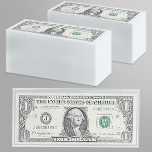 Pochettes <span class=keywords><strong>de</strong></span> conservation <span class=keywords><strong>de</strong></span> monnaies professionnelles minimalistes Archivalpro en feuille PET sans PVC, épaisseur 0,1 mm, pour stockage <span class=keywords><strong>de</strong></span> devises en musée, Mylar - Product Image 5