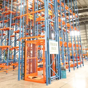 חיזק 500kg כדי 3 טון מותאם אישית במפעל מחסן רכבת סוג הידראולי מעלית משא - Product Image 1