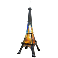 Tour Eiffel LED lampe de table moderne contemporain barre de verre coloré Flexible pour la lecture à distance pour bureau d'étude Art espace créatif