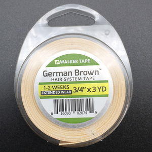 Envío rápido Walker Tape Alemania cultivado 3/4 pulgadas 1 pulgada Original USA Stick Tupés para hombres y mujeres - Product Image 1