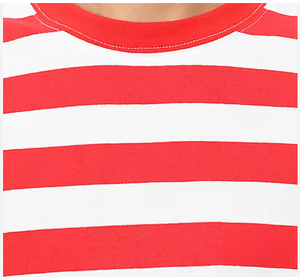 <span class=keywords><strong>T</strong></span>-shirts en coton à rayures <span class=keywords><strong>et</strong></span> col rond pour hommes vente en gros nouveau design en tricot plat rose <span class=keywords><strong>rouge</strong></span> <span class=keywords><strong>et</strong></span> <span class=keywords><strong>blanc</strong></span> - Product Image 4