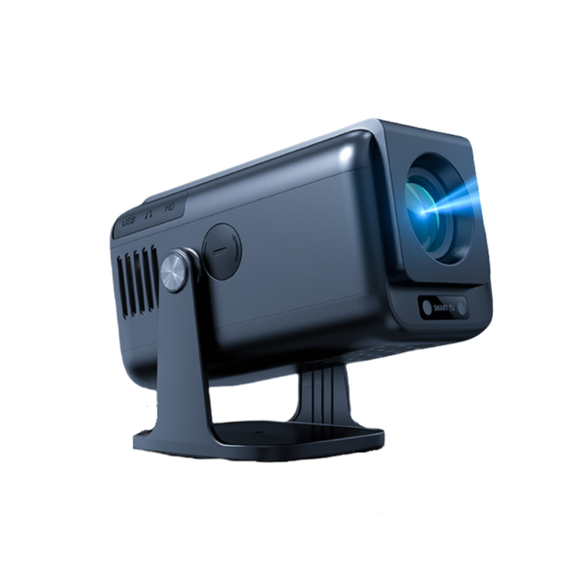 Mini Video Projector for Outdoor Home Android 13 with BT 4K 1080P 300 Lumens LED Lamp 1G RAM Short Throw