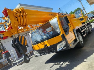 Grue mobile hydraulique XCMG QY25K5 de 25 tonnes d'occasion, équipement de levage lourd pour la construction - Product Image 4