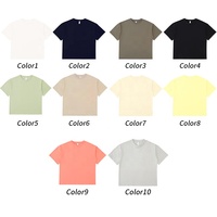 T-shirt pour homme surdimensionné 250 g/m² 100% coton, vente en gros, qualité supérieure, t-shirt pour homme avec logo personnalisé