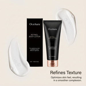 Loción corporal con retinol que hidrata suavemente el cuerpo y la piel, refrescante, suavizante e hidratante, loción para el cuidado diario. - Product Image 6