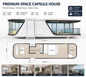 <span class=keywords><strong>Casa</strong></span> Cápsula Espacial Futurista de Primera Calidad, Villa Modular Prefabricada, Cabaña Contenedor Móvil Inteligente para Vivienda <span class=keywords><strong>en</strong></span> Resorts - Product Image 2