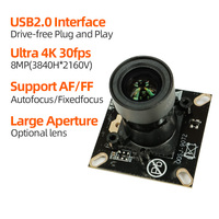 Module de caméra fixe à faible bruit 8MP couleur IMX678 30fps faible luminosité CMOS 4K Mini Usb pour la gestion de flotte de véhicules