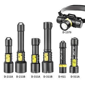 Diving Flashlight 21700 LED Digital Display Type C Charging Amphibious Submarine <b>Light</b> - Product Image 3