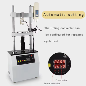 Naylon Halat Teli için 3Q Elektrikli Kaldırma Dijital Tam Yük Çekme ve İtme Kuvveti Test Cihazı Çift Sütunlu Dikey Test Standı - Product Image 3